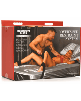 Lover’s Bed Restraint System – Zwart