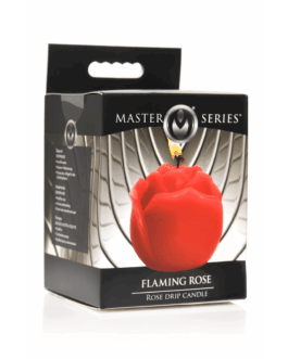 Flaming Rose – Druipkaars – Rood