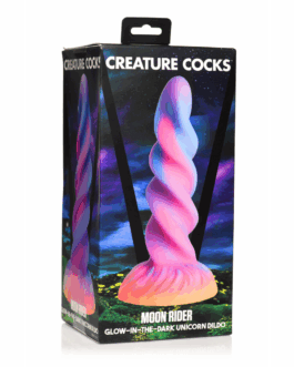 Moon Rider – Glow-in-the-Dark Eenhoorn Dildo