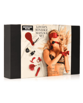 Lover’s Bondage Massage Set – Rood