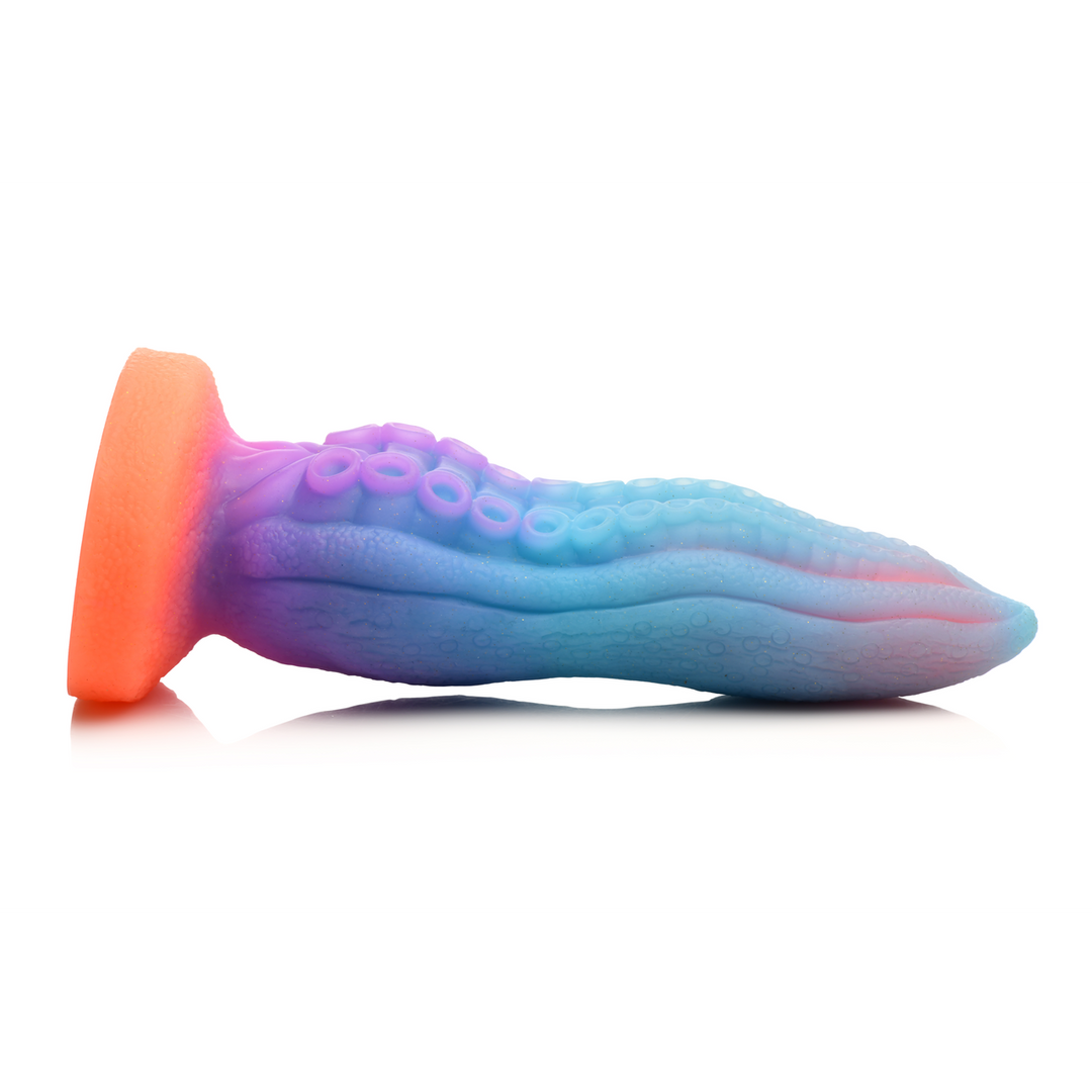 Tenta-Cock - Glow-in-the-Dark Siliconen Dildo - Afbeelding 6