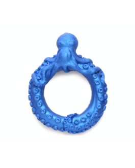 Poseidon’s Octo-Ring – Siliconen Cockring – Blauw