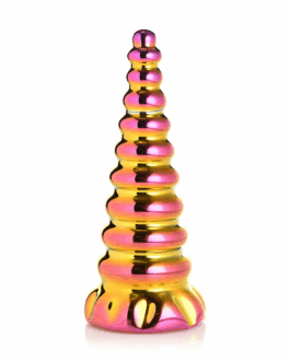 Twilight – Rainbow Glazen Dildo