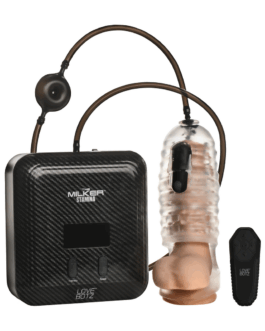 De Milker Stamina – Automatische Vibratie en Zuig Stroker – Transparant