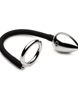 Tug and Plug – Cock- en Ballring met Anale Plug