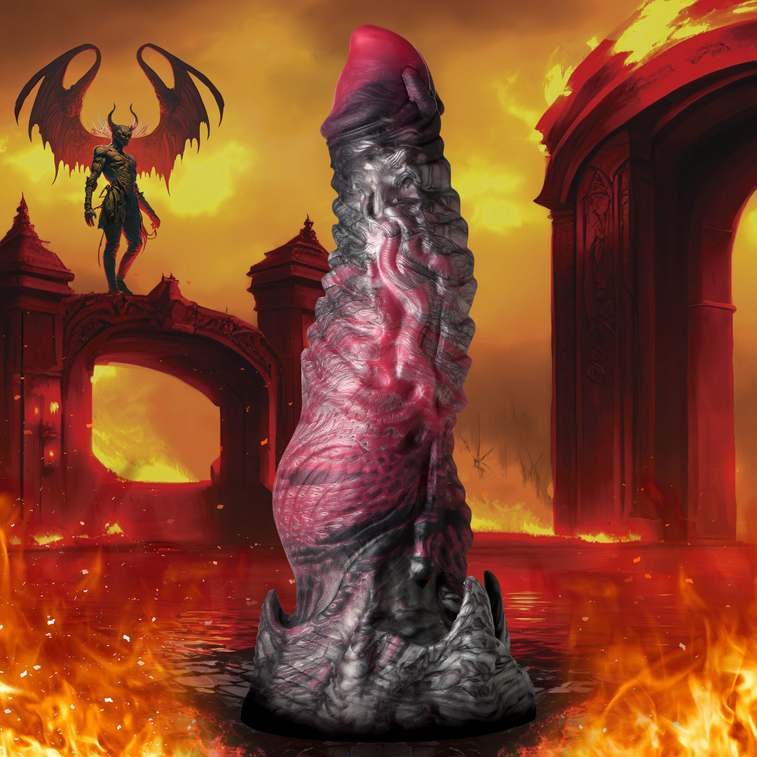 Hades - Siliconen Dildo - Medium - Afbeelding 7