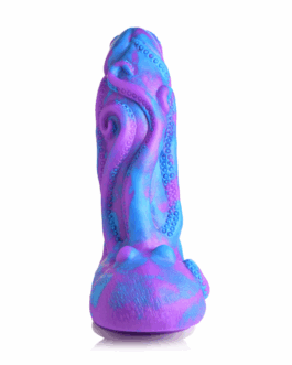 Octophallus – Siliconen Dildo – Paars/Blauw