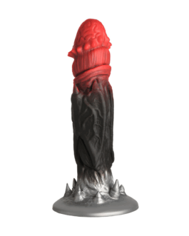 Count Cockula – Siliconen Dildo – Rood/Zwart