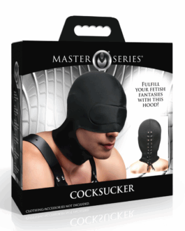 Cocksucker – Kap met Open Mond – Zwart