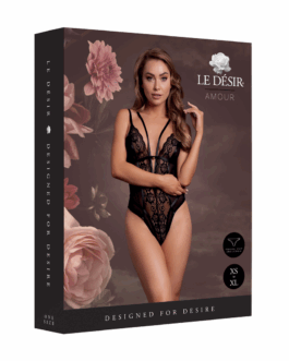 Kanten body zonder bedrading met verstelbare schuivers – Zwart