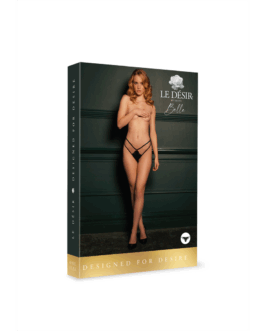 Ami – Tanga met Verstelbare Sliders en Gouden Details – Één Maat