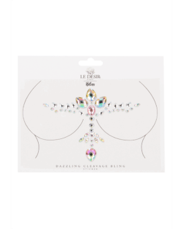 Stralende Cleavage Bling Sticker