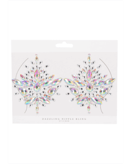 Stralende Nipple Bling Sticker