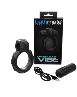 Vibe – Maximus 45 – Vibrerende Ballstrap en Cockring – 1,77 / 4,5 cm