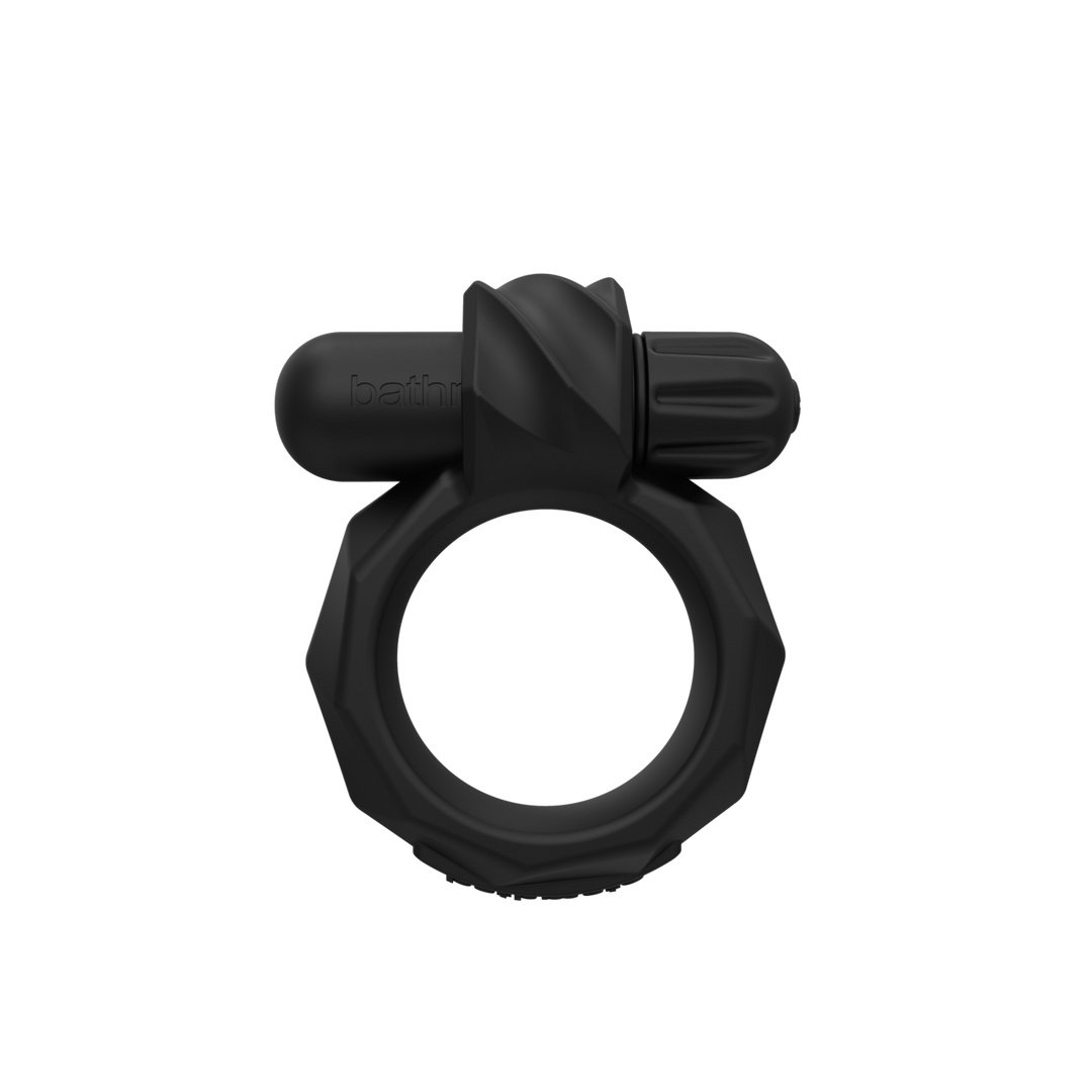 Vibe - Maximus 45 - Vibrerende Ballstrap en Cockring - 1,77 / 4,5 cm - Afbeelding 3