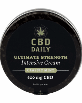CBD Daily Ultimate Strength Intensive Cream – Classic Mint – 5 oz / 142 g