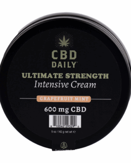 CBD Daily Ultimate Strength Intensive Cream – Grapefruit Mint – 5 oz / 142 g