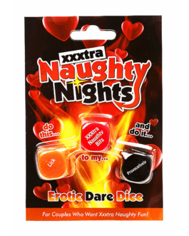 XXXtra Naughty Nights – Erotische Dare Dobbelstenen
