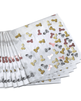 Glitterati – Penis Feest Servetten