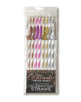 Glitterati – Penis Tall Party Rietjes