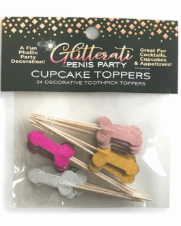 Glitterati – Penis Cupcake Set