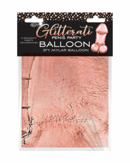 Glitterati – 3ft Roségouden Mylar Ballon