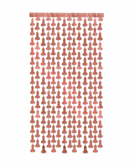 Glitterati – Penis Foil Gordijn – Set van 2