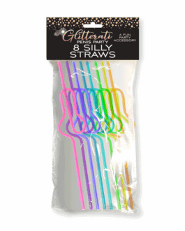 Glitterati – Grappige Penis Rietjes – 8 Stuks