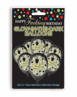 Gelukkige F’ing Verjaardag – Glow Ballonnen