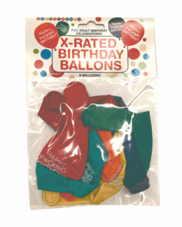 X-Rated Verjaardag – Ballonnen