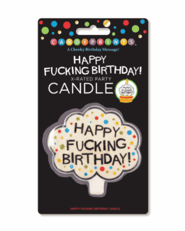 X-Rated Verjaardag – Kaars