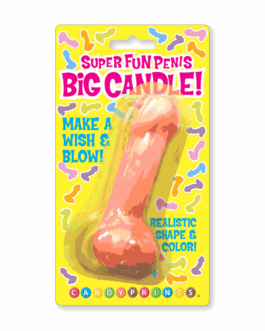 Super Fun Big Penis – Kaars – Roze