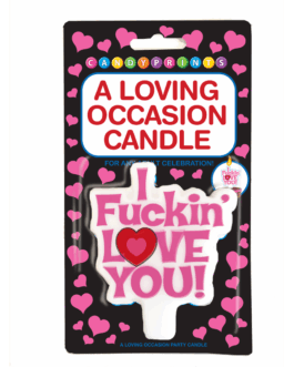 Ik Hou Verdomd Veel Van Je – Kaars