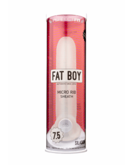 Fat Boy Micro Ribbed Sheath – Dildo – 7 / 19 cm