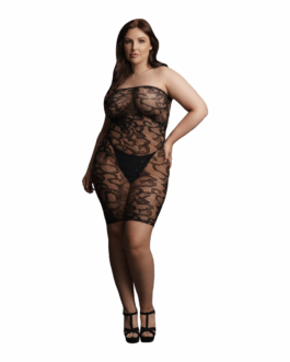 Star Rhinestone Dress – Plus Size