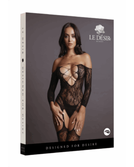 Criss Cross Neck Bodystocking – One Size