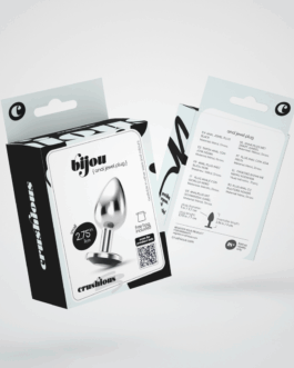 Bijou – Anale Sieraad Plug – Klein – Zwart