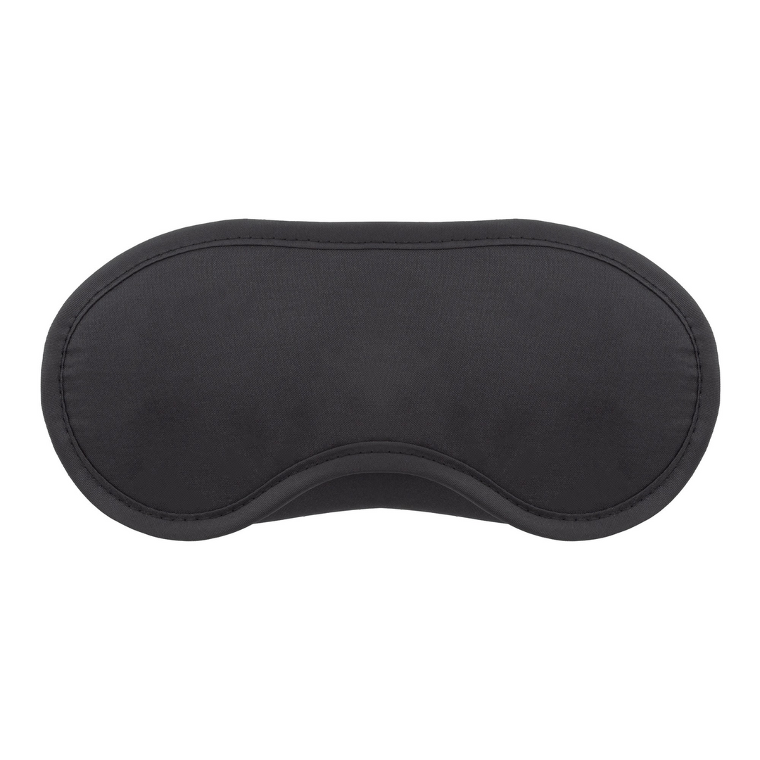 Satin Oogmaskers - Twin Pack - Zwart/Rood - Afbeelding 3