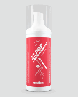ZZ Pop – Kusbare Vloeibare Vibrator – Aardbei – 1 fl oz / 30 ml