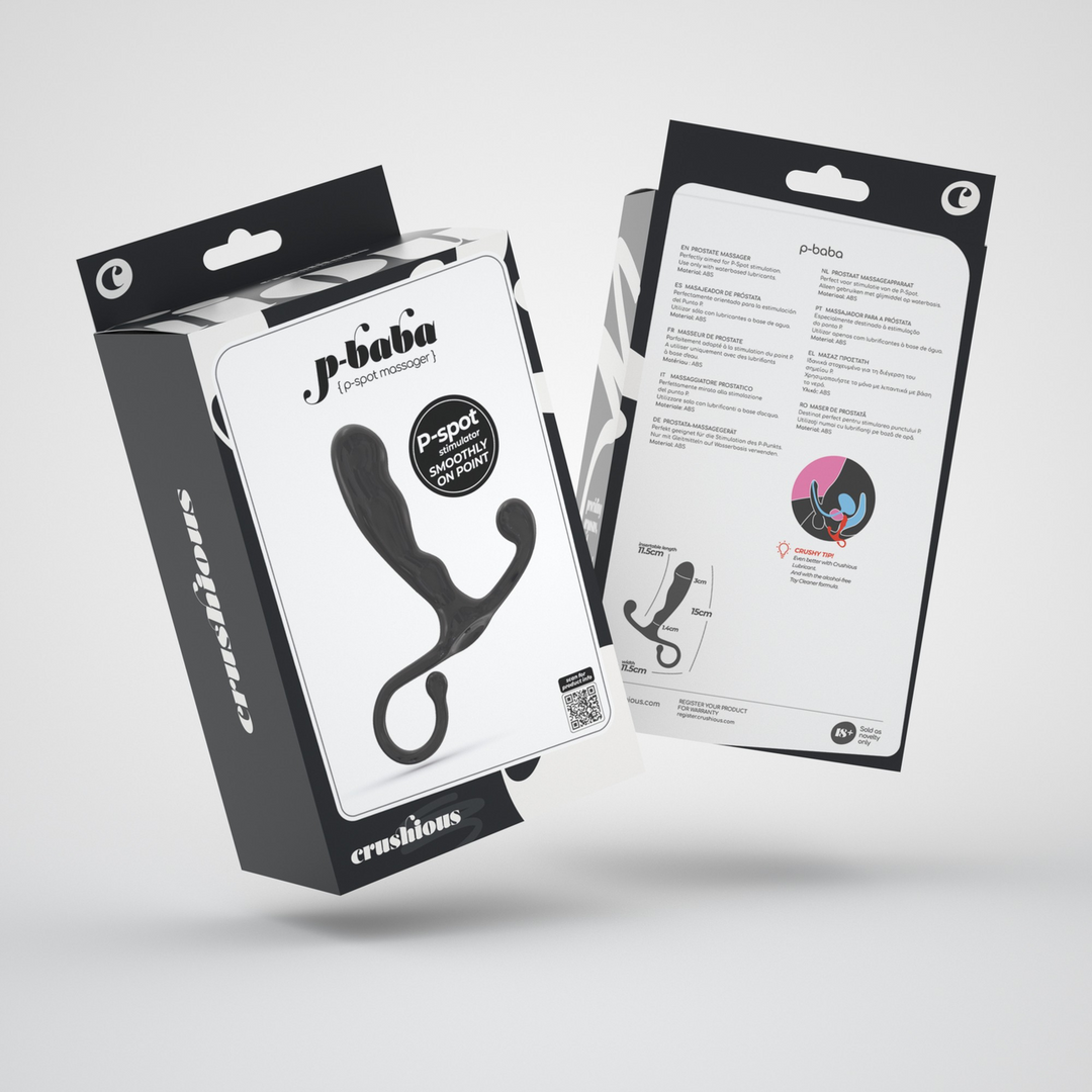 P-Baba - Prostaatmassager - Zwart - Afbeelding 2