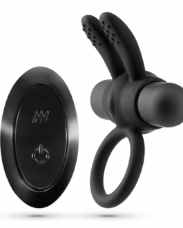 Nacho – Vibrerende Cockring met Afstandsbediening – Zwart