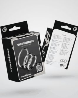 Saruman – Metalen Cockring Set – Zilver