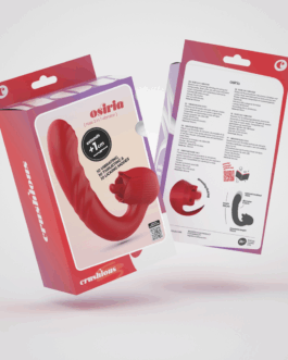 Osiria – Duwende en Likkende Rozen Vibrator – Rood