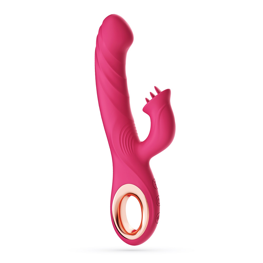 Mirenca - Wiggle Rabbit Vibrator - Roze - Afbeelding 3