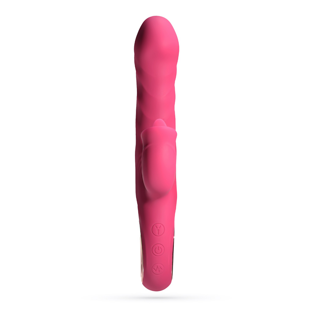 Mirenca - Wiggle Rabbit Vibrator - Roze - Afbeelding 4