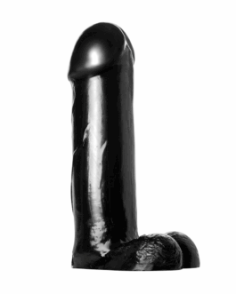 De Titan Dildo – XXL – 14,5 inch – Zwart
