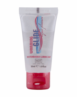 Warming Glide Liquid Pleasure – Waterbased Lubricant – 1 fl oz / 30 ml