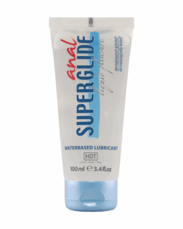 Anal Superglide Liquid Pleasure – Waterbased Lubricant – 3 fl oz / 100 ml