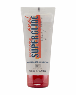 Anal Superglide Warming Liquid Pleasure – Waterbased Lubricant – 100 ml