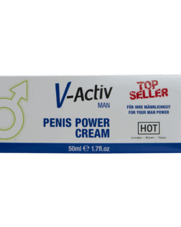 V-Activ – Penis Power Cream voor Mannen – 2 fl oz / 50 ml